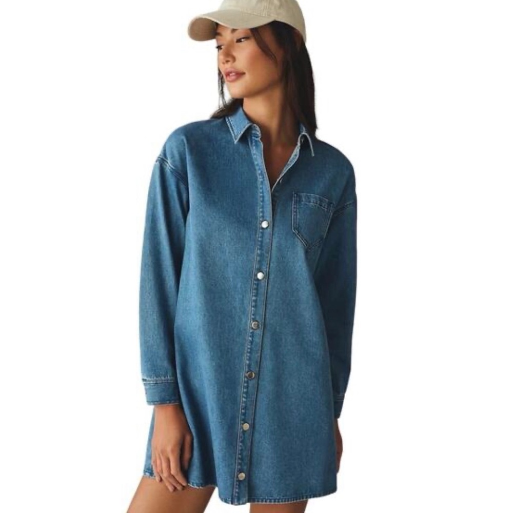Mare Mare X Anthro denim dress